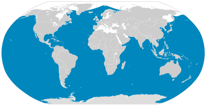 Распространение синего кита