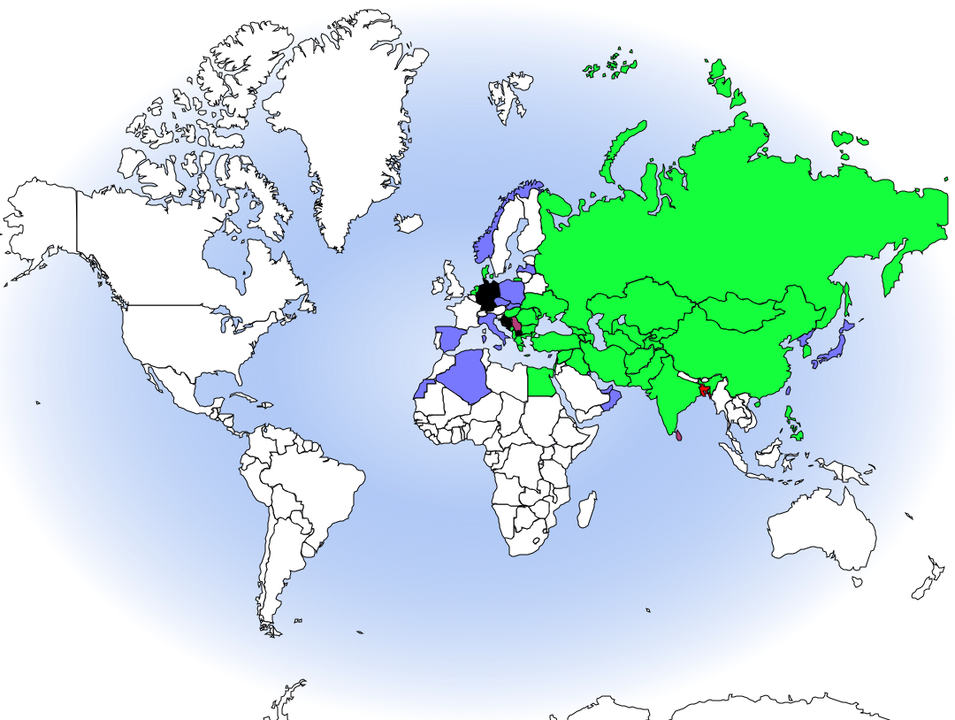 где обитает кудрявый пеликан