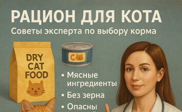 Рацион для кота: советы эксперта по выбору корма
